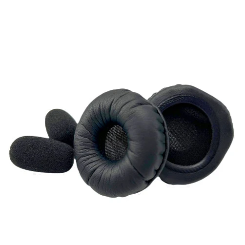 Sumugaric Ear Pads Cushions Replacement Compatible with Telex Airman 750 Aviation Headset Pad Earmuffs Cups Cover Headphone Repair Parts-Protein Leater
