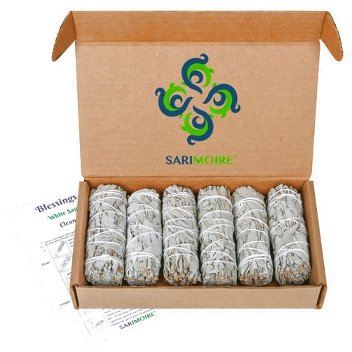 Sarimoire White Sage Smudge Sticks - 6-4