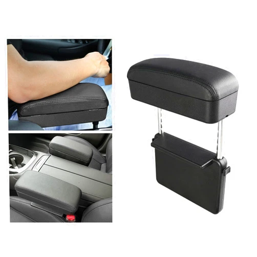 CDEFG Car Armrest Support Elbow Rest Pad Armrest Extender Console Storage Organizer Universal Fit for Most Cars