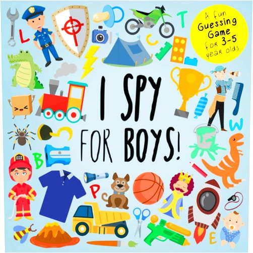 By Webber Books (Author), I SPY Books For Preschoolers (Author) I Spy - For Boys!: A Fun Guessing Game for 3-5 Year Olds (I Spy Book Collection for Kids)