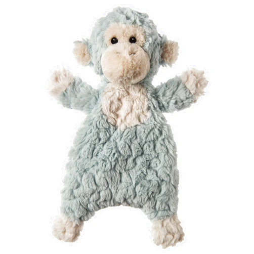 Mary Meyer Putty Nursery Lovey Soft Toy, 11-Inches, Seafoam Monkey