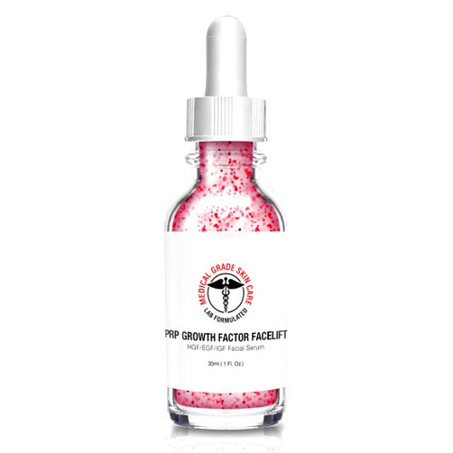 SkinPro Skin Pro Skin Care Epidermal Serum for Face - PRP Facelift - IGF, EGF Serum - Serum for Face, Face Care, HGF Serum, Platelet-Rich Plasma Deep Anti-Wrinkle Serum with Jojoba Beads