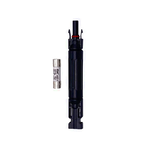 BAYM Solar Panel Cable Connector 10A 15A 20A 30A in-Line Fuse Holder 10x38mm Solar Wire Connector PV System Waterproof(15A 5pcs)