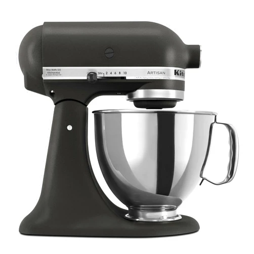 KitchenAid KSM150PSBK Artisan 5 Quart Stand Mixer, Cast Iron