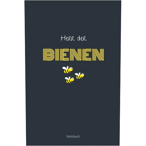 Bienen Freunde Herr der Bienen Notizbuch: liniertes Notizbuch A5 mit Spruch - 110 Seiten | Biene Honig Imker Bienenzüchter Bienenstock Lieblingstier | Geschenk Weihnachten Geburtstag (German Edition)