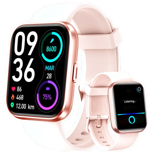 Aeac Smart Watches for Women, Alexa Built-in Fitness Watch with 1.8