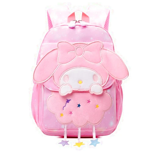 Festa Park Kawaii Backpack Cute Shoulder Bag, Grunge Y2k Purse Cartoon Aesthetic Bookbag Mini Backpack Trendy 2000s Harajuku Bags (Pink)