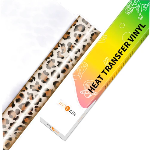 HTVRONT Leopard HTV Heat Transfer Vinyl Rolls - 12