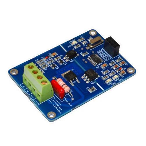 Krida PWM AC Voltage Dimmer 50/60Hz 80-240VAC for Arduino Raspberry Leading Edge Dimmer for AC Motor Pump Fan Light Heater Max 500W Pro Engineered Onboard Snubber Circuit - Compatible Worldwide