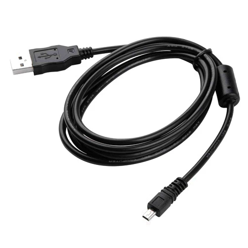 PDEEY UC-E6 USB Cable, Charger Replacement for Nikon Coolpix L830 S3300, Fujifilm Camera, (Mini 8P, 3.3 FT)