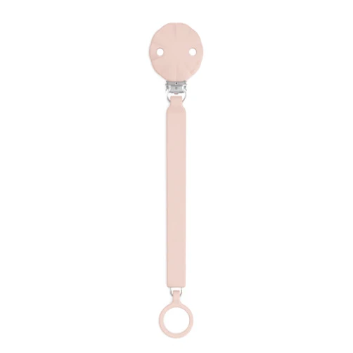 Suavinex Wonder Silicone Baby Pacifier Clip, Spain's #1 Baby Bottle and Pacifier Brand, Pacifier Clips for Babies, Baby Essentials, Mauve Chalk