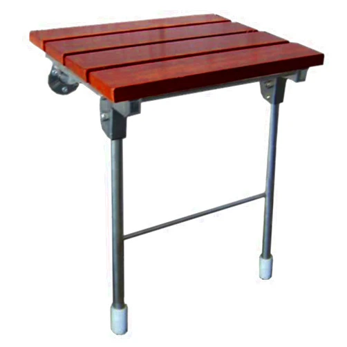KYSZD-Benches Wood Folding Shower Chair | Wall Mount Bathroom Folding Shower Bench Seat | Medical Showering Bath Stool Seat