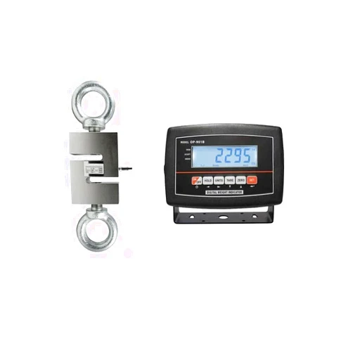 SELLETON.COM ACCURATE SCALES WITH BETTER PRICING SellEton SL-926 Hanging Scale/Crane Scale (S-Type) Used for Tension & Compression with LCD Display Indicator (500 lb x 0.05 lb)