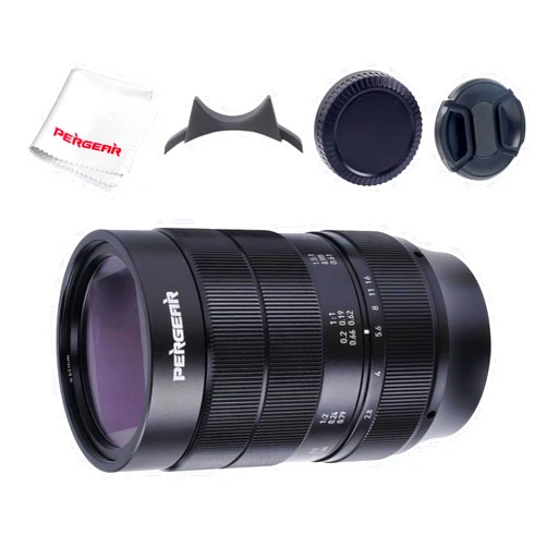 PERGEAR 60mm F2.8 II Ultra-Macro Lens with 2X Magnification, Compatible with Sony E-Mount Cameras Sony E-Mount Mirrorless Cameras Alpha a7 a7II a7III a7R a7RII a7RIII a7RIV a7S a7SII a9 a7C