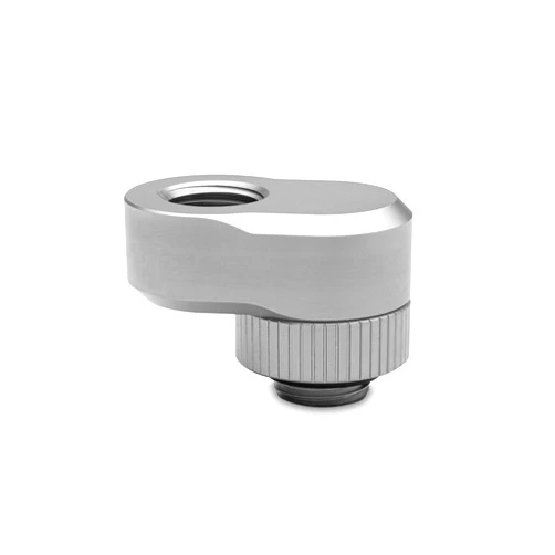 EKWB EK-Quantum Torque Rotary Offset Adapter Fitting, 14mm, Satin Titanium