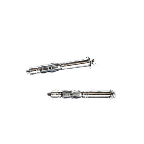 Generic Hollow Wall Anchors 1/4XL Zinc Plated Drywall Anchor Steel Molly Bolt 1/Pack 25