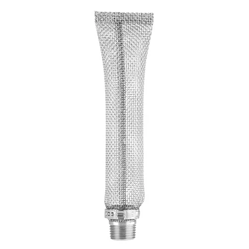 Jerliflyer Beer Brew Strainer, Stainless Steel Mesh Filter 12inch/6inch Hop Strainer Tool for Kettle (6 inches)