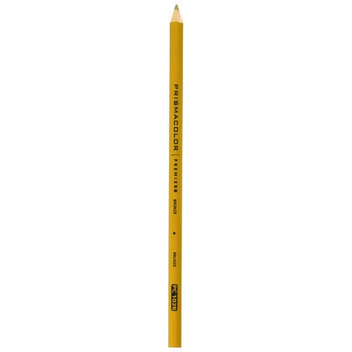 Prismacolor 3412 Premier Soft Core Colored Pencil, Bronze, Multicolor