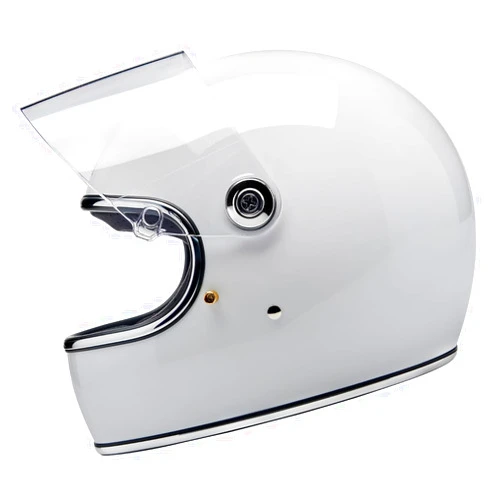 Biltwell Gringo S ECE R22.06 Motorcycle Helmet Gloss White