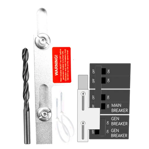 TADYAO Generator Interlock Kit SD-200SA Fit for Square D and for Homeline Meter Main 150 or 200 Amp Breaker