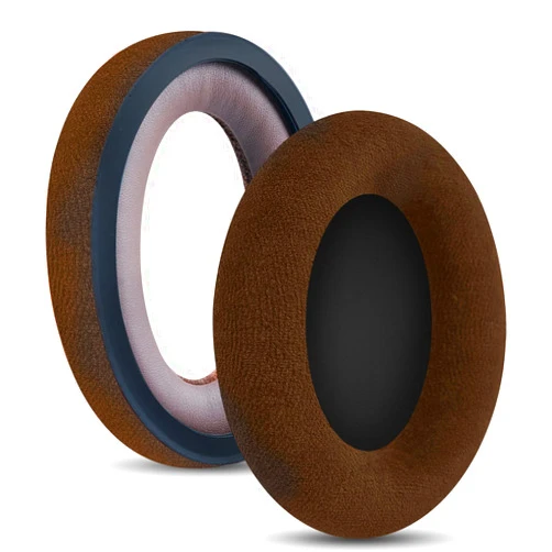 G GVOEARS Gvoears HD598 Ear Pads Cushions for Sennheiser HD598 HD598 Cs HD598SE HD 598 SR HD518 HD558 HD595 HD599 HD569 HD579 HD560s Headphones Earpads,Headset Ear Cushions Earmuffs Comfort Brown Dense Velvet