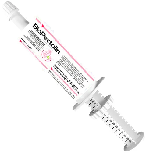 PawBliss Anti-Diarrheal Support for Dogs & Cats –Digestive Relief Oral Paste with Kaolin, Pectin & Probiotics – Helps Soothe Upset Stomach & Firm Loose Stool – 30cc