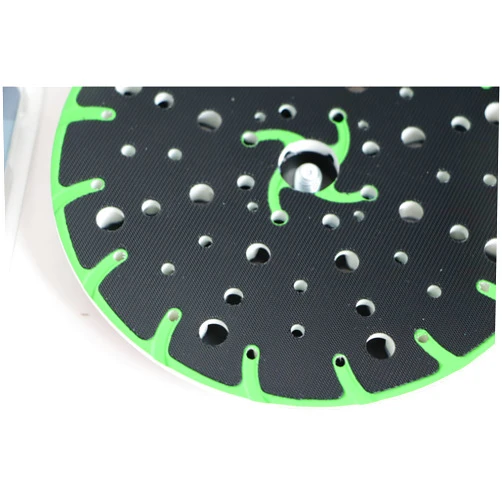 Deolrwau Upgraded Soft Sanding Pad Replacement 202458 Festool ETS EC 150 EQ 6 inch Soft Sanding Pad fit for Festool ETS 150/3 EQ,ETS 150/5 EQ, ETS EC 150/3 EQ, ETS EC 150/5 EQ Sander, 17/48-Hole Disc