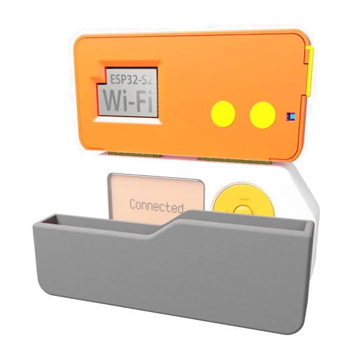 HCJYC Protection Case for Flipper Zero Wi-Fi Dev Board V1 ESP32-S2, Accessories Compatible with Flipper Zero WiFi Dev Board - Orange