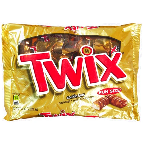 Twix Caramel Fun Size-11.40 oz 2-PACK