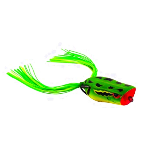 SPRO Fishing SBEPP60GRNT Bronzeye Popper Floating Bait, 2 1/2-Inch, 1/2-Ounce, Green Tree