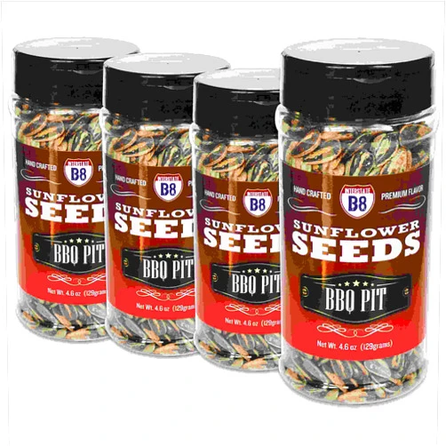 Interstate Bait Sunflower Seeds 4.6oz-4pk (BBQ Pit)