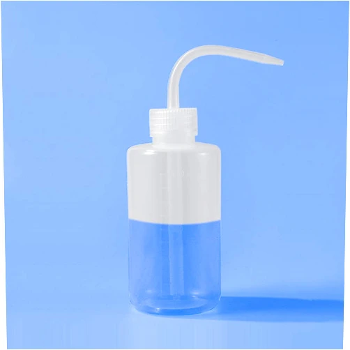 V cool livat LDPE Economy Squeeze Wash Bottle - 250ml/8OZ Medical Label Tattoo Plastic Green Soap Cleaning Narrow Mouth Scale Labels No Leaking Safety Rinse Irrigation Sprinkling Reusable for Watering Plants