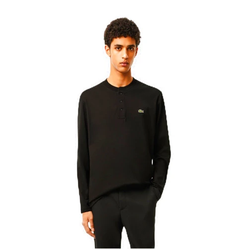 Lacoste Men's Long Sleeved Cotton Jersey T-Shirt