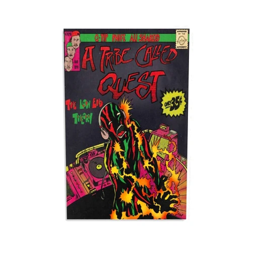 Piesa A Tribe Called Quest Album Comic Poster for Bedroom Aesthetic Canvas Art Wall Decor 12x18inch(30x45cm), Unframe-style-3