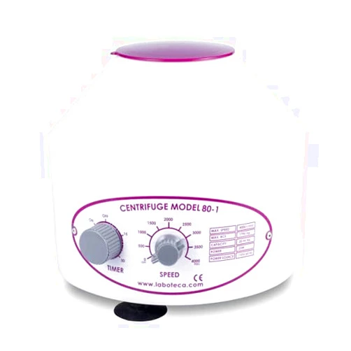 VELAB 80-1 Lab Centrifuge w/Timer & Speed Control - 4000 RPM - Cap. 6x15 ml
