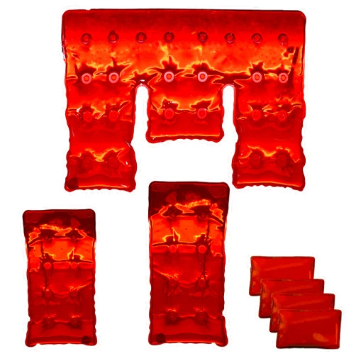 Iconikal Reusable Click Activation Hot/Cold Pack, Ultimate 7-Piece Set