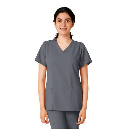 WonderWink Wink Scrubs for Women, W123, Classic V-Neck Tops with 2 Pockets