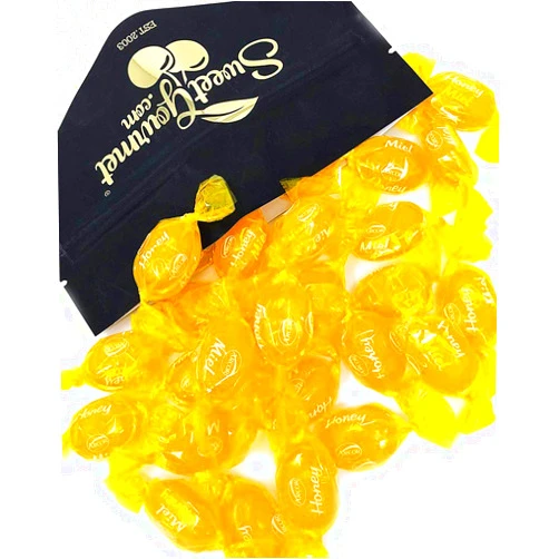SweetGourmet Arcor Honey Filled Hard Candy | Wrapped Bulk Candies | Soft Honey Center | 2 Pounds