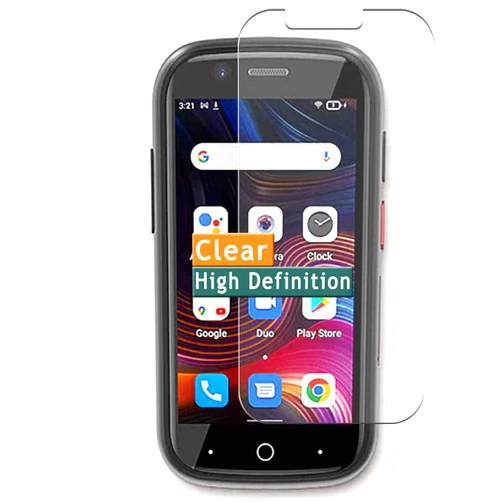 Vaxson 3-Pack Screen Protector, compatible with Unihertz Jelly 2E TPU Film Protectors Sticker [ Not Tempered Glass ]