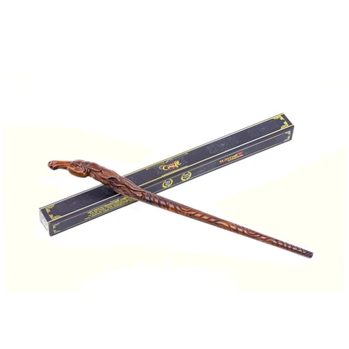 Handicraftviet Horse Wand - Hand Carved Wooden Magic Wand/Wizard Wand for Wizards and Collectible Cosplay Magic Wand/Magical Gift for Halloween 15 inch (S8)