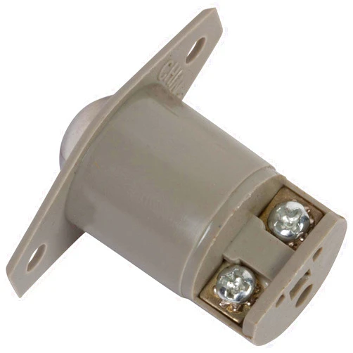 Morris Products Roller Ball Door Contact – Open Circuit Off – 24 Contact Volts, 1.27 Hole Spacing – For Security, Alarm Systems & Opening, Closing Low Voltage Circuits, Switching Applications