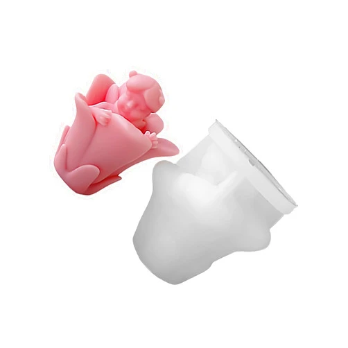 HIOPOIUYT Adorable baby angel-like durable silicone to improve hand flexibility and imagination, portable for kids and adults