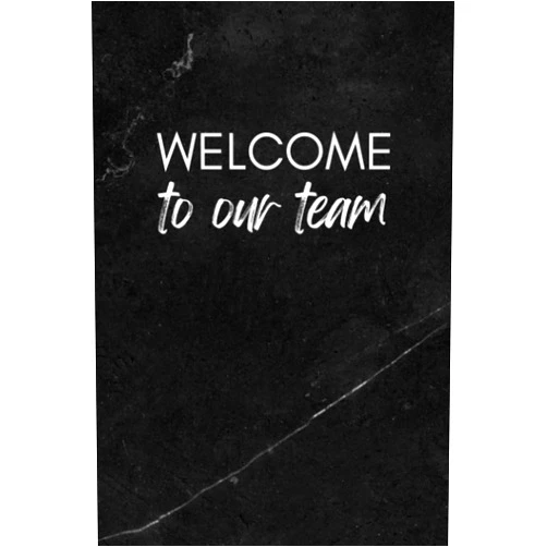 By The Wright Agency (Author) Welcome To Our Team: Stylish Meet and Greet Recognition Lined Journal / Notebook / Writing Professional Business Gift for Onboarding New Employees, Coworkers, Teammates, Staff Members, and Interns