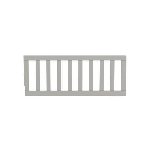 CC KITS Toddler Bed Safety Guard Rail for Simmons Kids Convertible Cribs - A Division of Delta - Solid Wood Rail for Convertible Crib to Toddler Bed Conversion - Safety Rail (Grey - 026, Option 2)