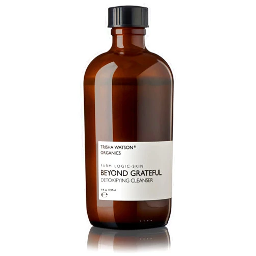 Trisha Watson Organics Beyond Grateful Activated Charcoal Face Wash | Daily Detox & Deep Pore Cleanser | Natural Facial Wash for Oily Skin | Blackhead Charcoal Scrub with Tea Tree Oil Extracts 237 mL