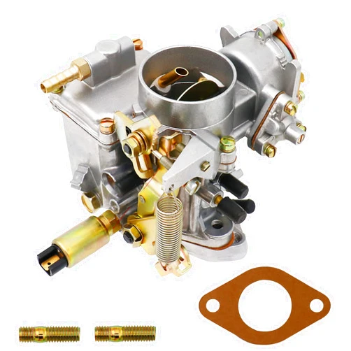 THUNDERMINGO 30/31 PICT-3 Carburetor for VW Beetle 113129029A Air Cooled Type 1 2 3 4 Bug Bus Gghia 1975-1982 Engine with Single Port 1500CC Manifold Automatic Choke Carb 027H117510E