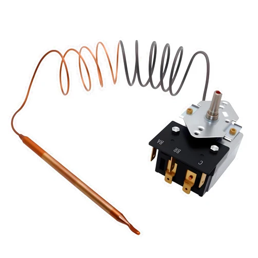 Daydmaly PB010036 Thermostat Bake/Broil Part Compatible with Viking/Awoco/Range Thermostat Fryer Bake Broil Part KKB-9-48,3-Terminal,Max Temp 606℉,22A,120-250 VAC