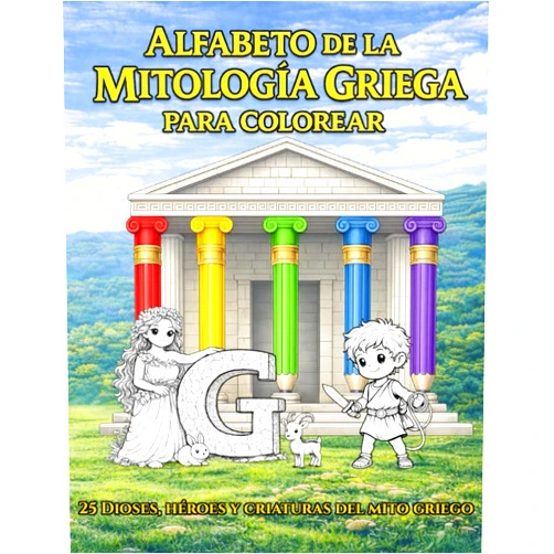 Spanish Edition by Jose Maria Méndez Liñán (Author) Alfabeto de la Mitología Griega para Colorear: De Atenea a Zeus: 25 dioses, héroes y criaturas del mito griego para niños (Spanish Edition)