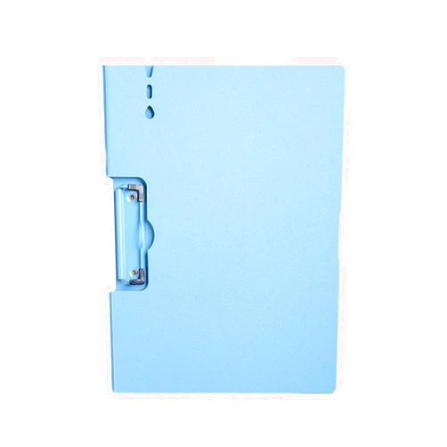 GRFIT Files Folder 1Pcs Multifunction File Folder Writing Pad Clipboard Memo Clip Board Test Paper Storage Clips Office School Supplies Files Organizer (Color : BLHL)