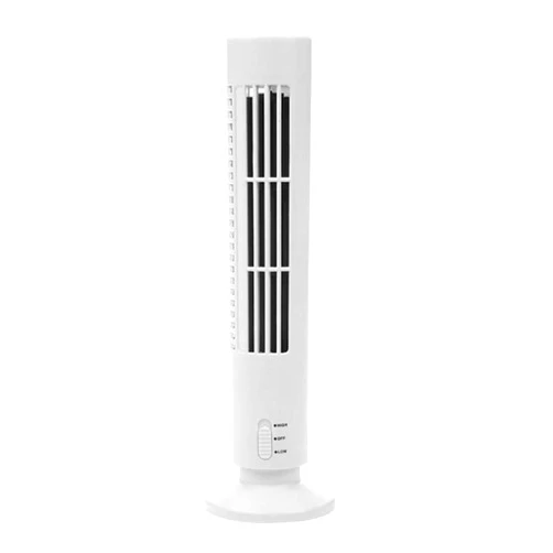 SELiLe BQBQERT Creative Mini USB Vertical Bladeless Air Conditioner Handheld Portable Cooler Desktop Cooling Tower Fan Home Office